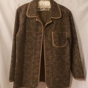 Khaki quilted jacket NWOT by Democracy, P